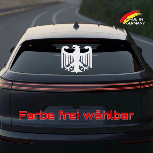 Deutschland Adler Wappen Aufkleber #1