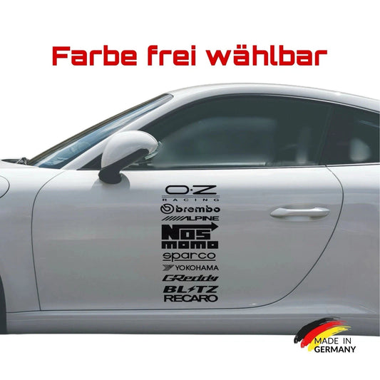 Wunschsponsoren Aufkleber Sponsoren Tuning Sticker #18