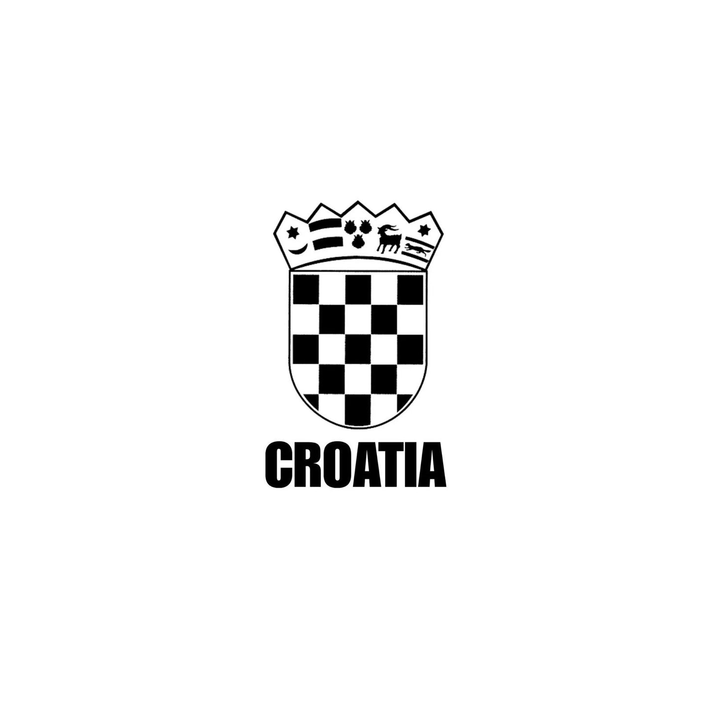Kroatien Hrvatska Croatia Aufkleber Wappen #3