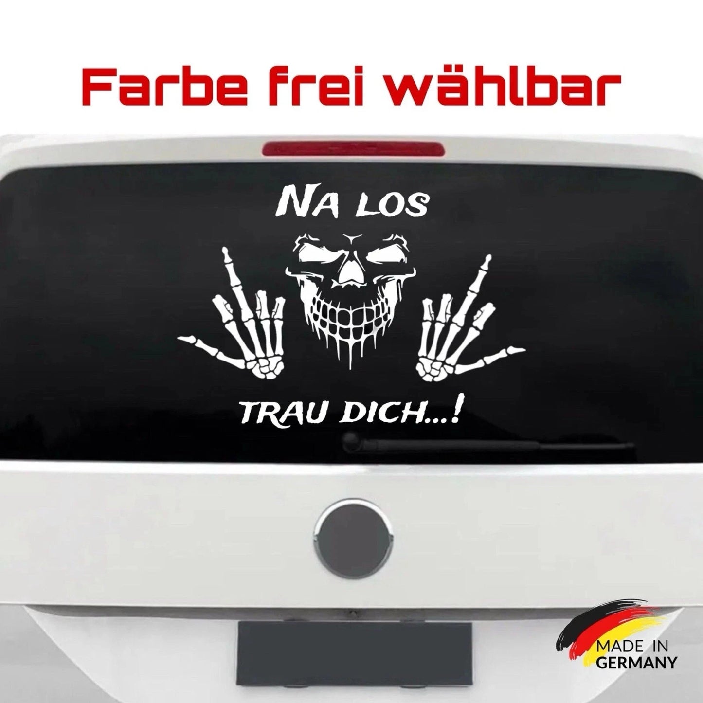 Totenkopf Aufkleber Totenschädel Skull #152