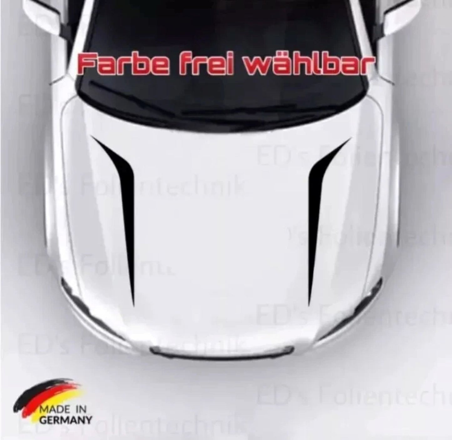 Motorhaube Aufkleber Lufthutze #15