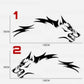 2x Wolf Auto Aufkleber Wolves 4x4 #13