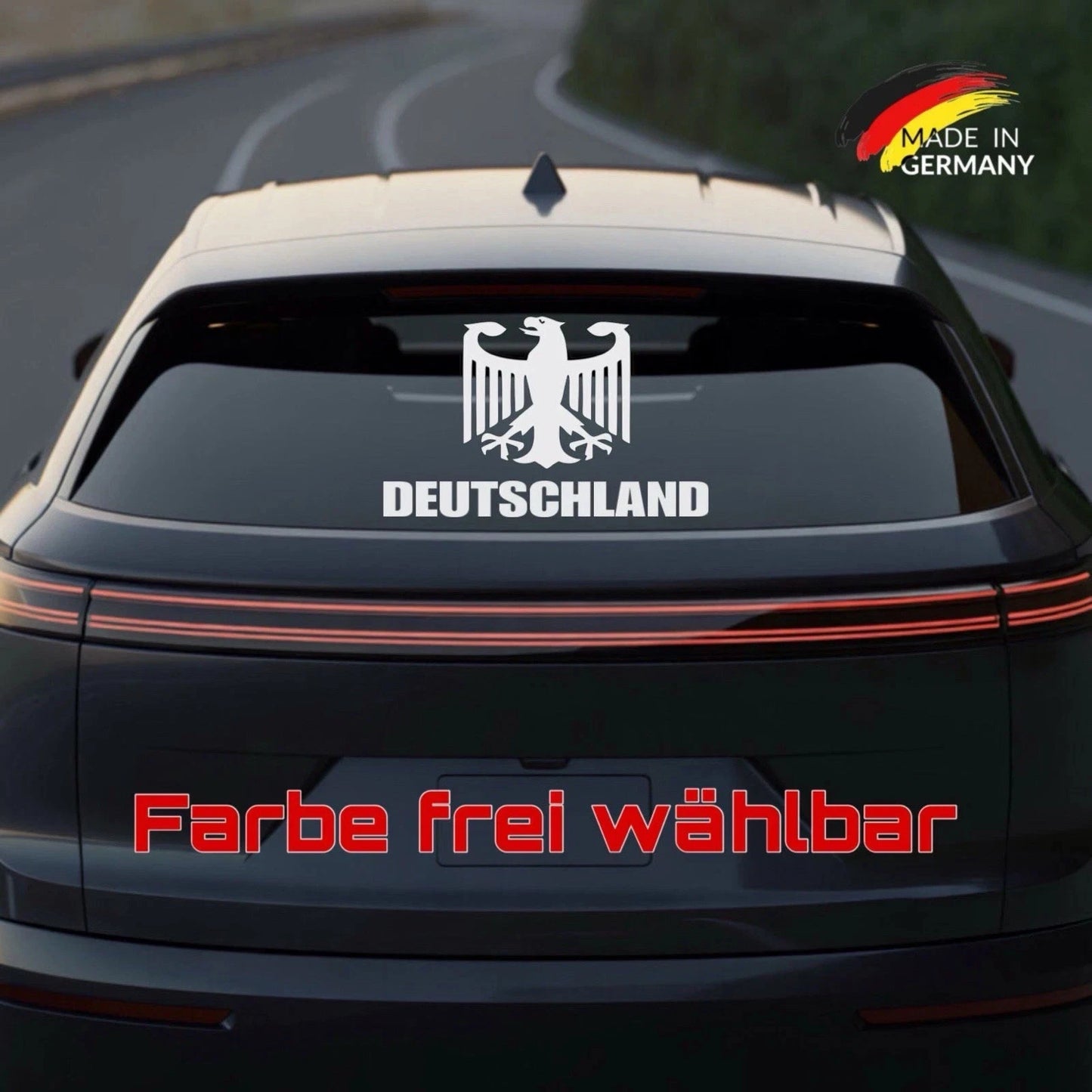 Deutschland Adler Wappen Aufkleber #2