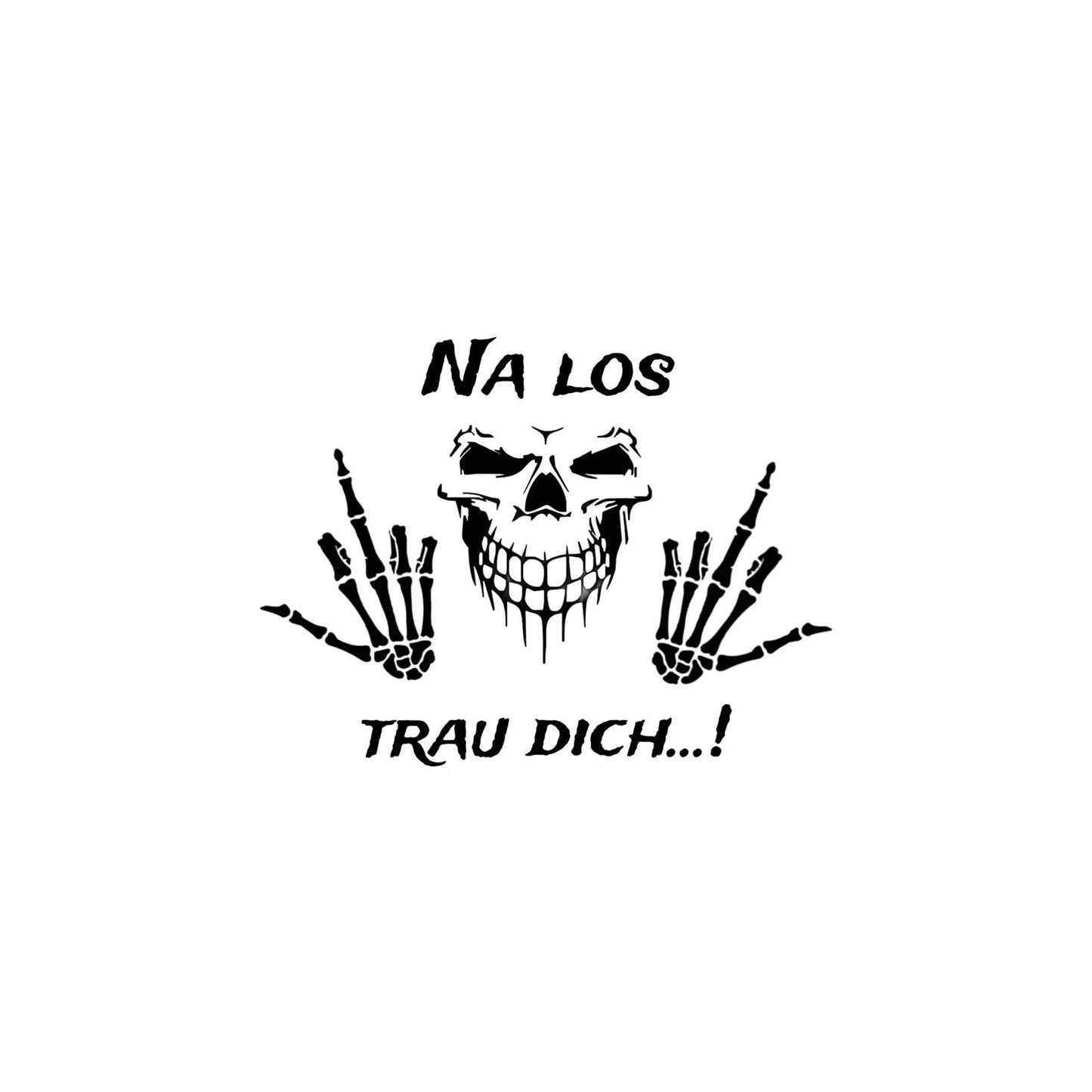 Totenkopf Aufkleber Totenschädel Skull #152