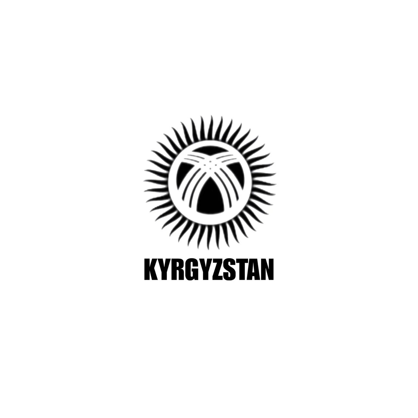 Kyrgyzstan Kirgisistan Kirgistan Aufkleber #2