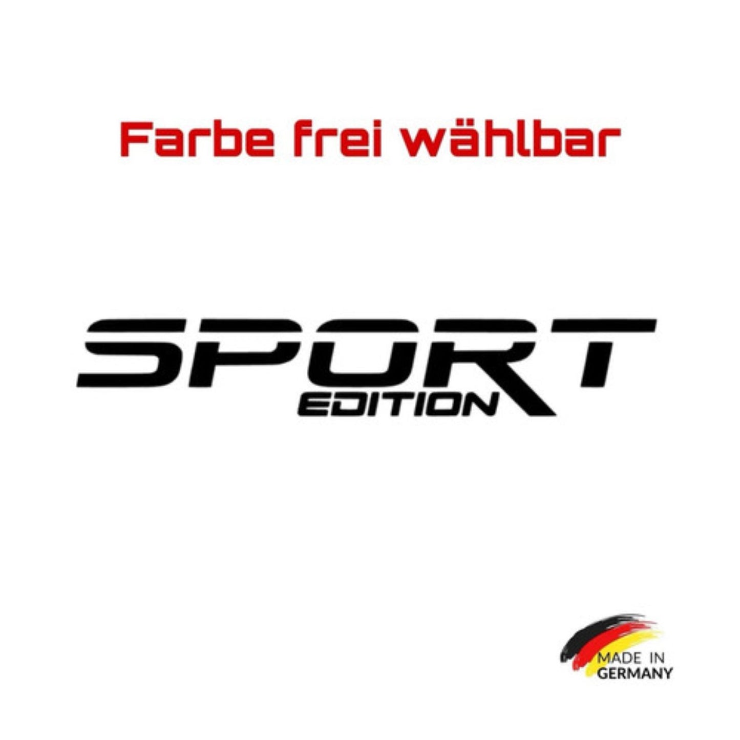 2x Sport Edition Aufkleber